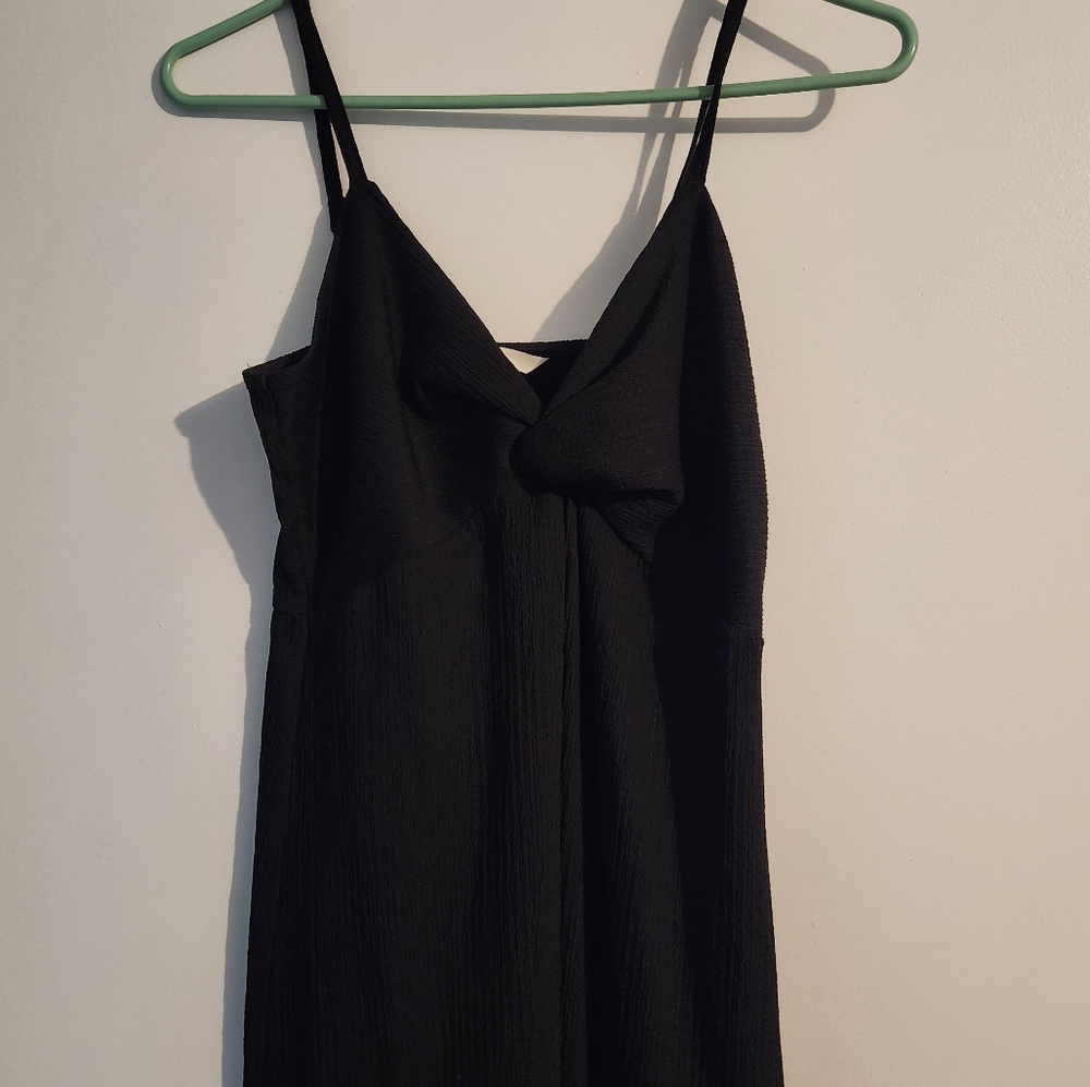 Black Tank Midi Dress